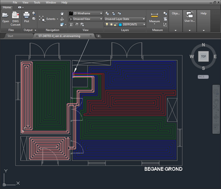 Legplan AutoCAD