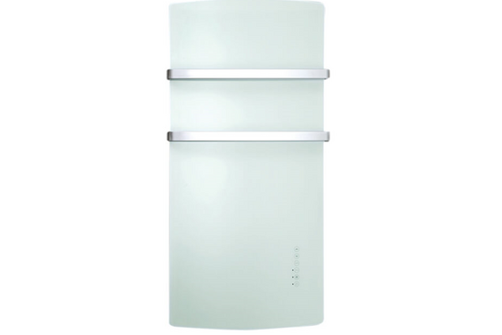 DEVA Glazen radiator met Fan Heater 1500 Watt | Wit glas - afb. 1